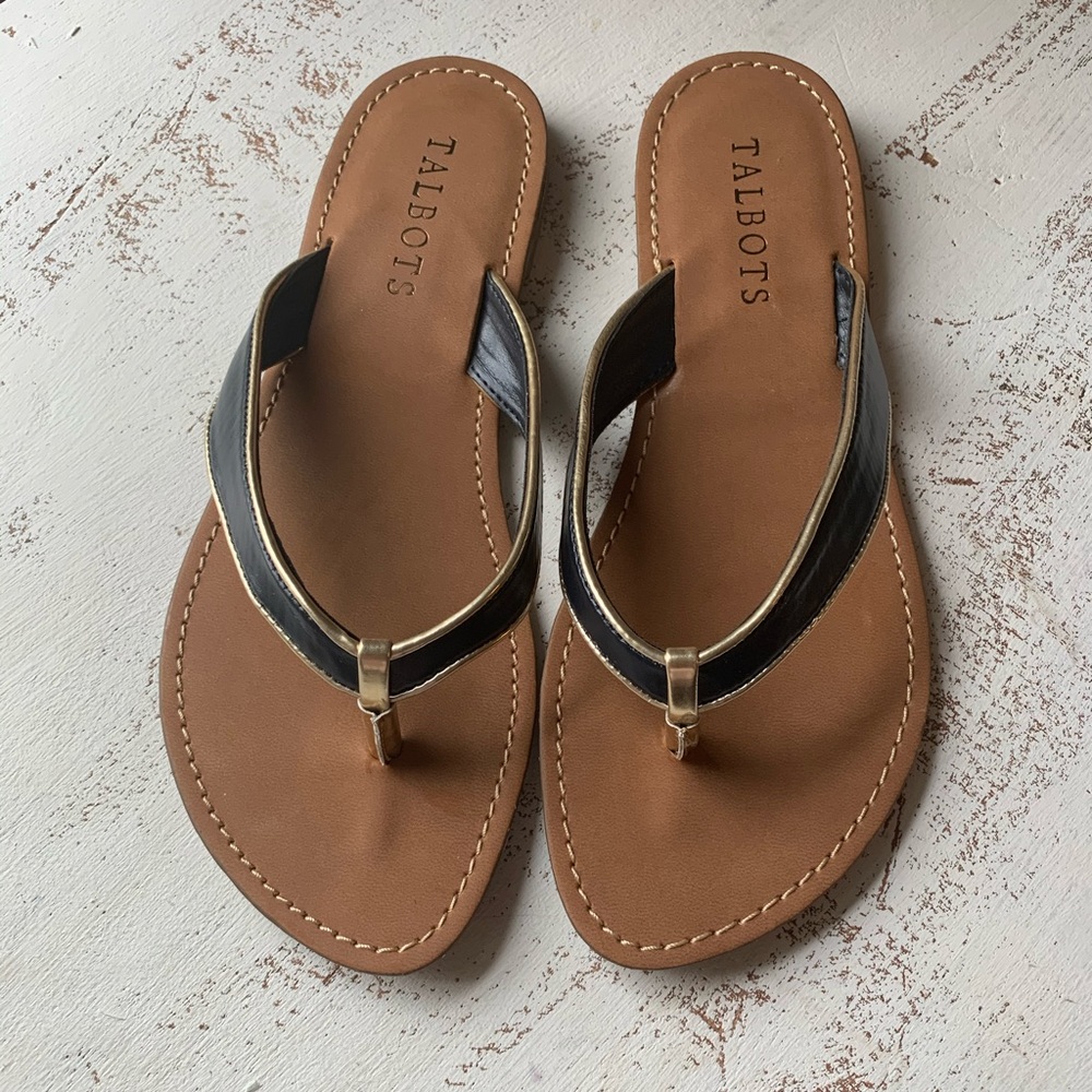 Talbots flip flops